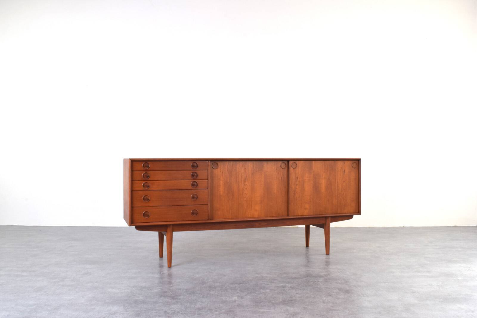Mid-Century Norwegian Teak Sideboard from Bruksbo, 1960s.