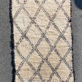 Berbere carpet beni ouarain old diamonds 155x300 cm