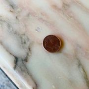 Vintage marble and brass coffee table circa 60's