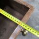 Buffet vaisselier en pin 1900