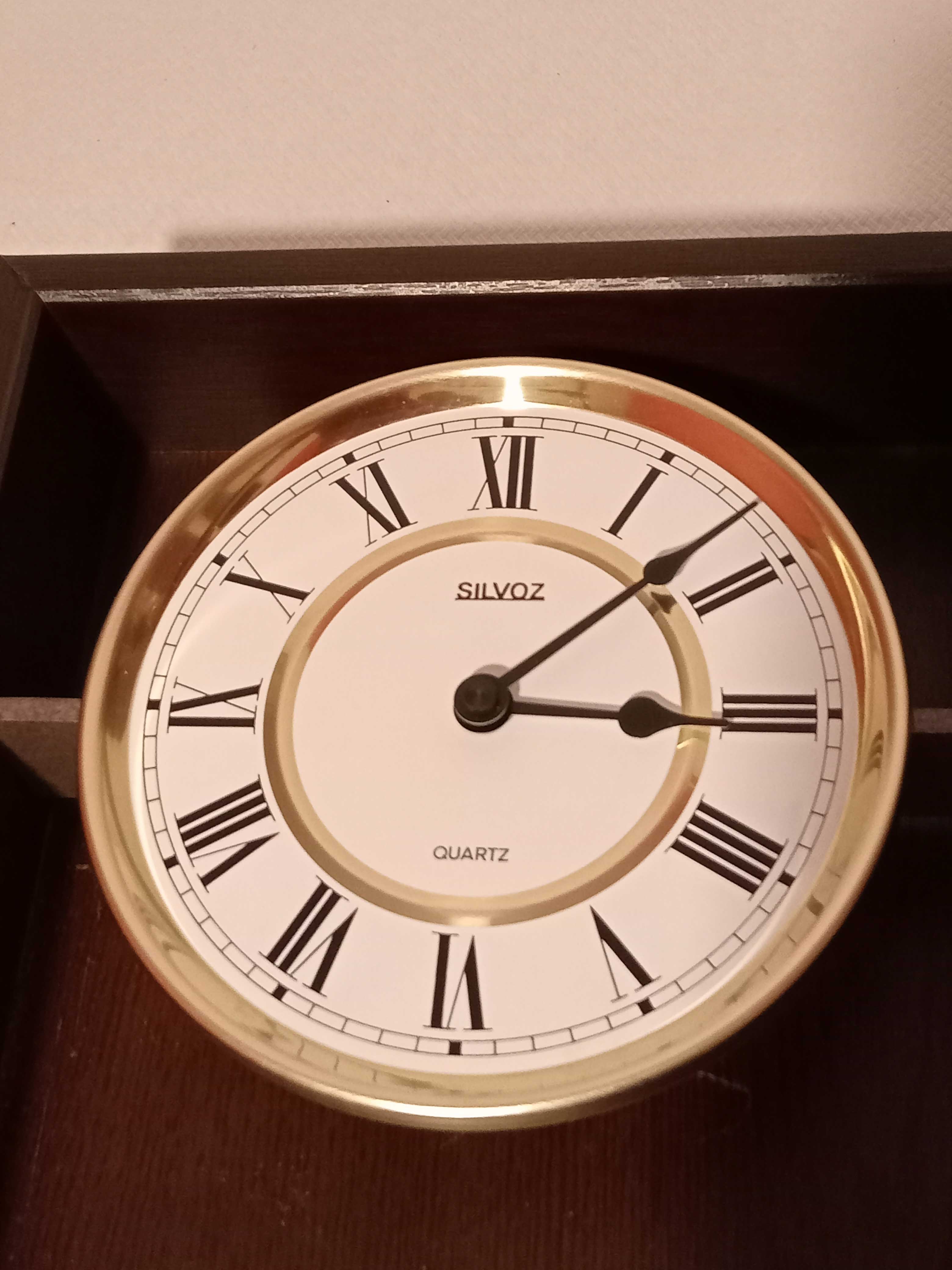 Silvoz pendulum wall pendulum clock (chime).