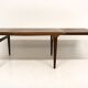 Table de salle à manger scandinave, Johannes Andersen, Danemark, 196
