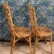 Chaises en rotin vintage
