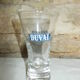 Lot 6 verres pastis duval bistrot publicitaire