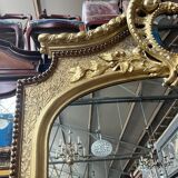 Large antique castle mirror