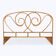 Vintage rattan headboard 1980