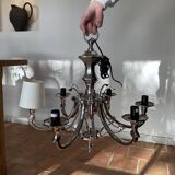 Lustre Eichholtz en laiton 6 branches