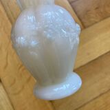 Vintage white opaline vase
