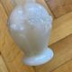 Vintage white opaline vase