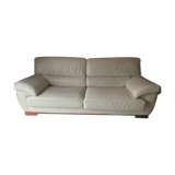 Sofa 3.5 places in leather