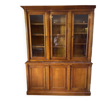 Grange library in cherry wood