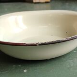 Enamelled metal bowl