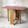 Table pliante formica rouge vintage 1980's