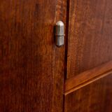 Buffet cubain en acajou de style Bauhaus, Gyula Kaesz, début des années 1940
