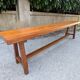 Banc rustique en chêne, France, 1970