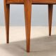 Table ancienne style Directoire en noyer et érable, Italie, XXe siècle