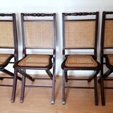 4 folding chairs canned