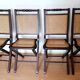 4 folding chairs canned