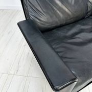 ‘70s/‘80s Vintage 620 Leather 2-Seater Sofa by Dieter Rams for Vitsoe