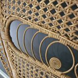 Peacock headboard