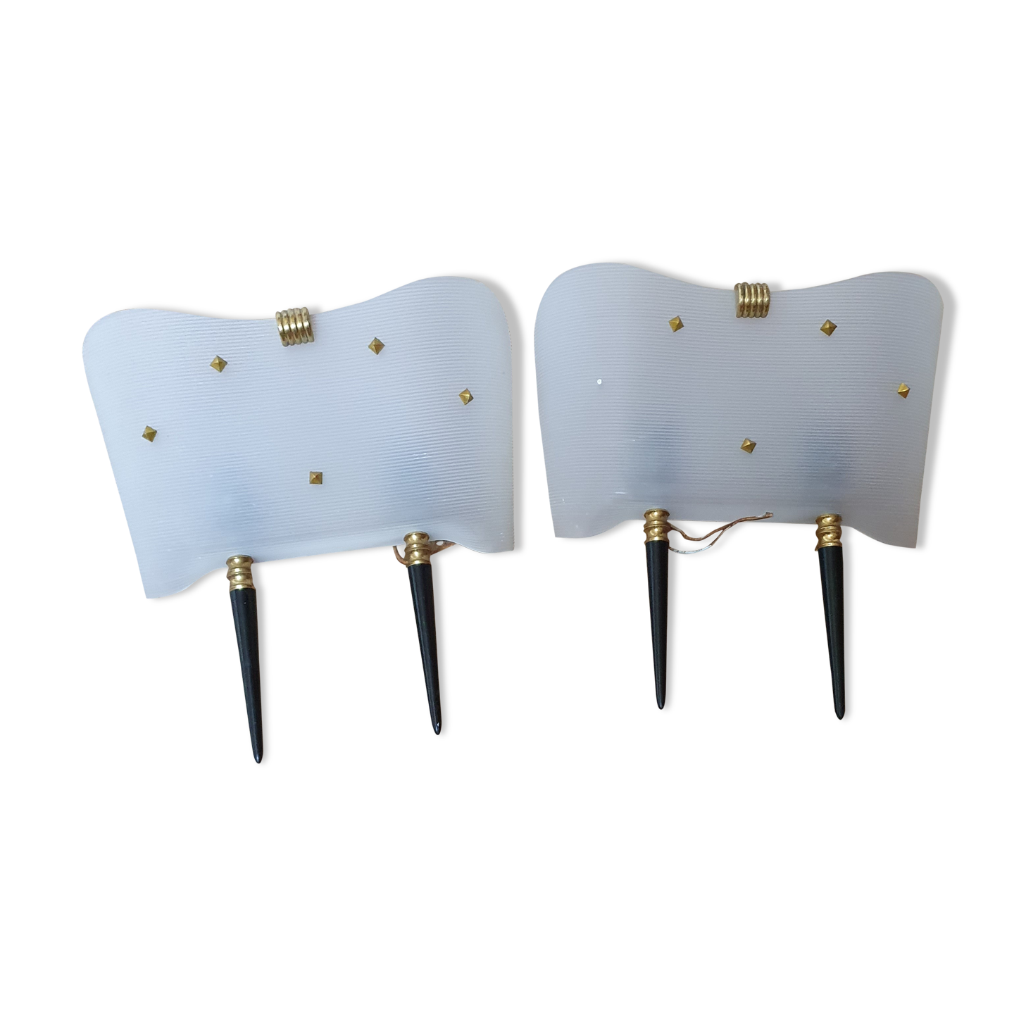 Pair of vintage wall lamps