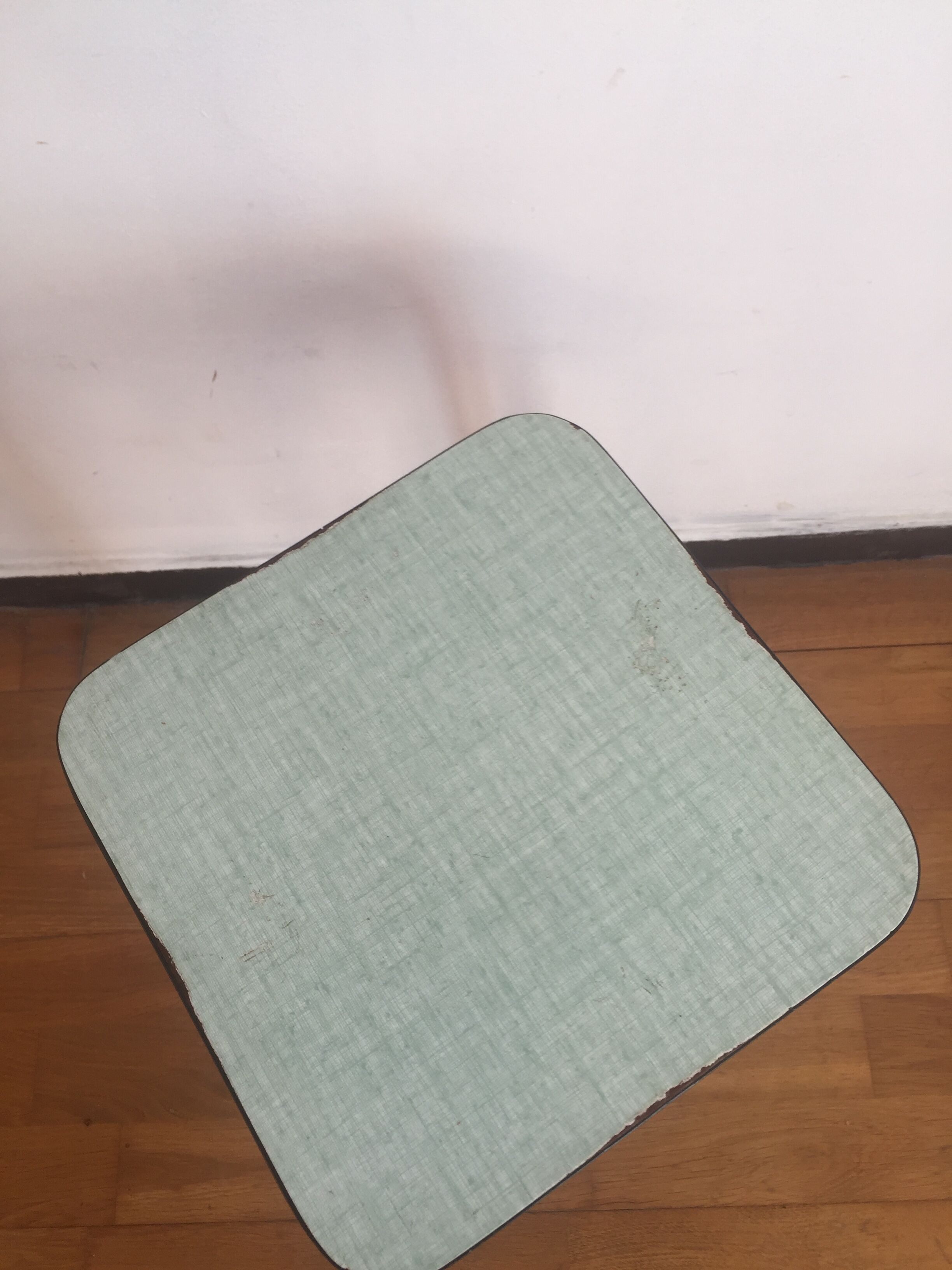 Water green formica stool