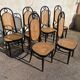 Set of 6 Salvatore Leone chairs