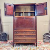 Louis XVI Mahogany Guillotine Secretary, 18th Century