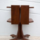 Vintage wooden furniture on casters, Formica furniture, side table