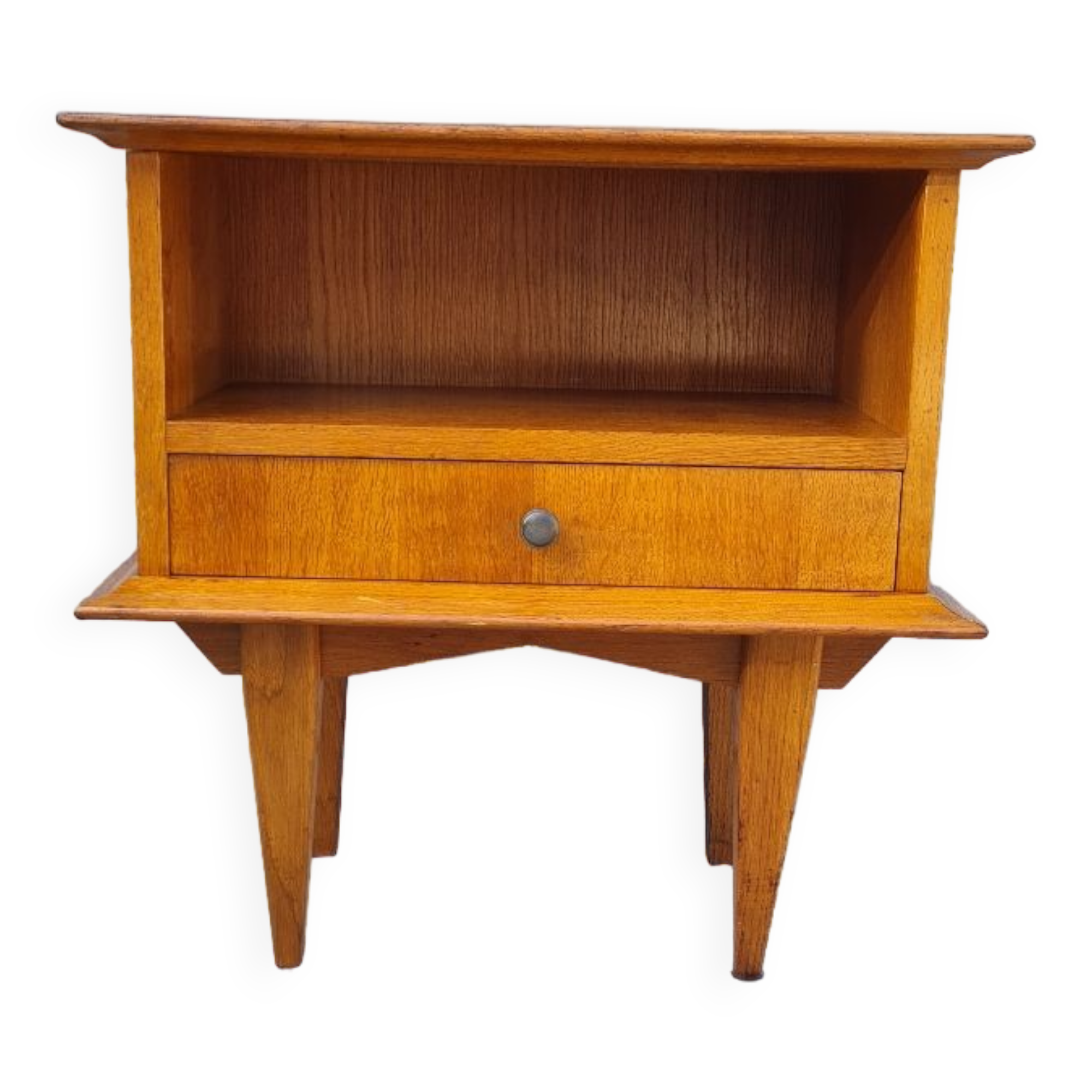 Vintage bedside compass foot