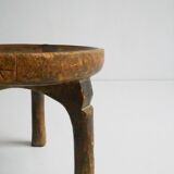 Wa-Hehe tribal carved tripod stool, Tanzania 1950s