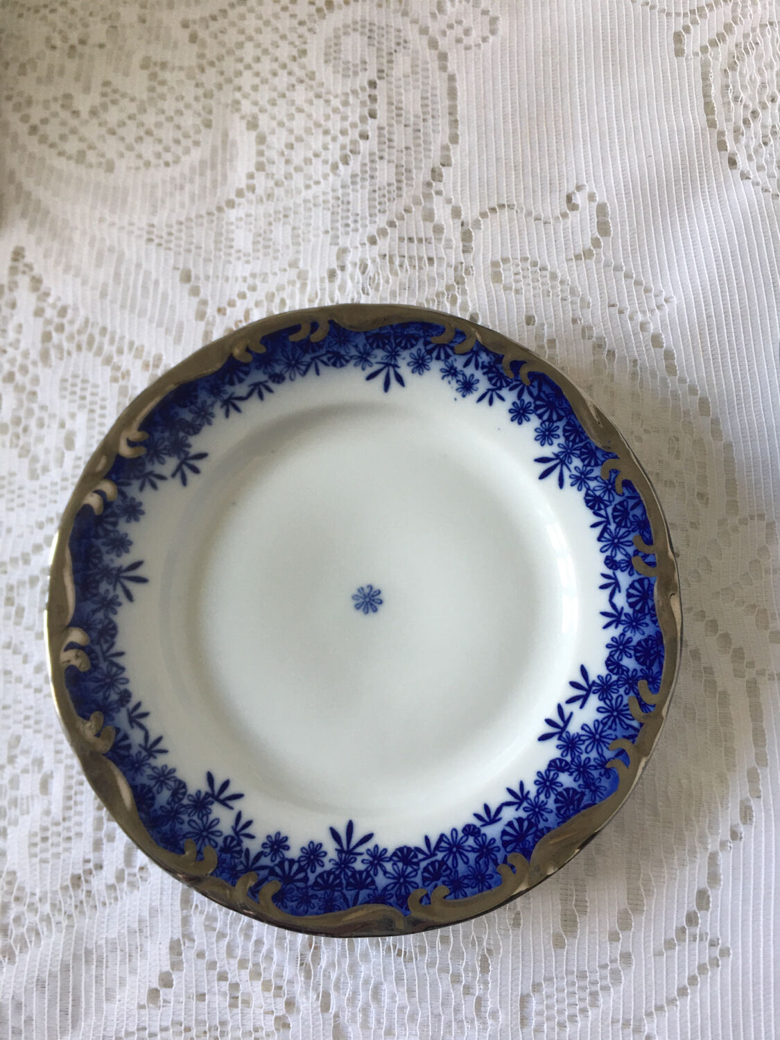 Lot of 11 porcelain dessert plates Alba Julia Romania