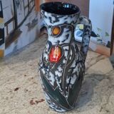 Fat lava ceramic vase Numbered Germany Vintage