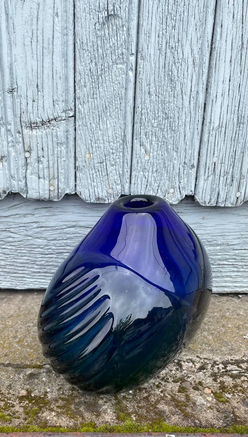 Vintage Glass Vase by Beranek