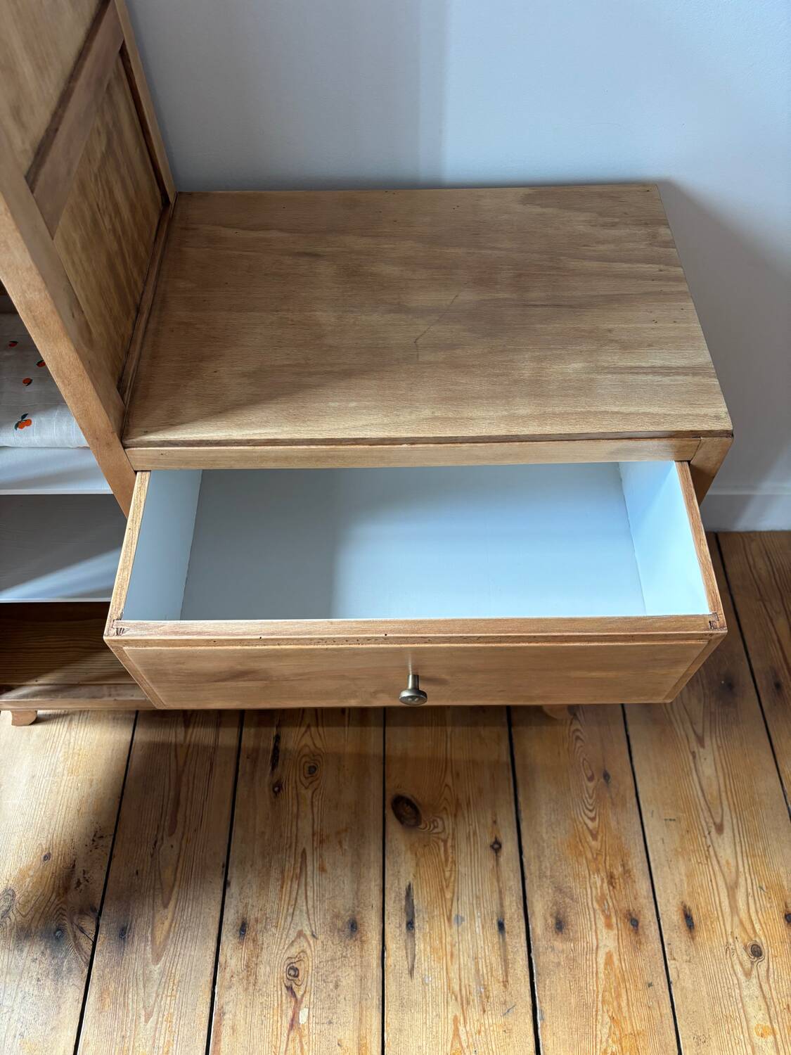 Vintage asymmetrical wardrobe