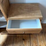 Vintage asymmetrical wardrobe