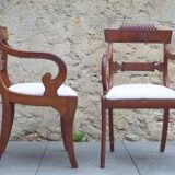 2 regency armchairs