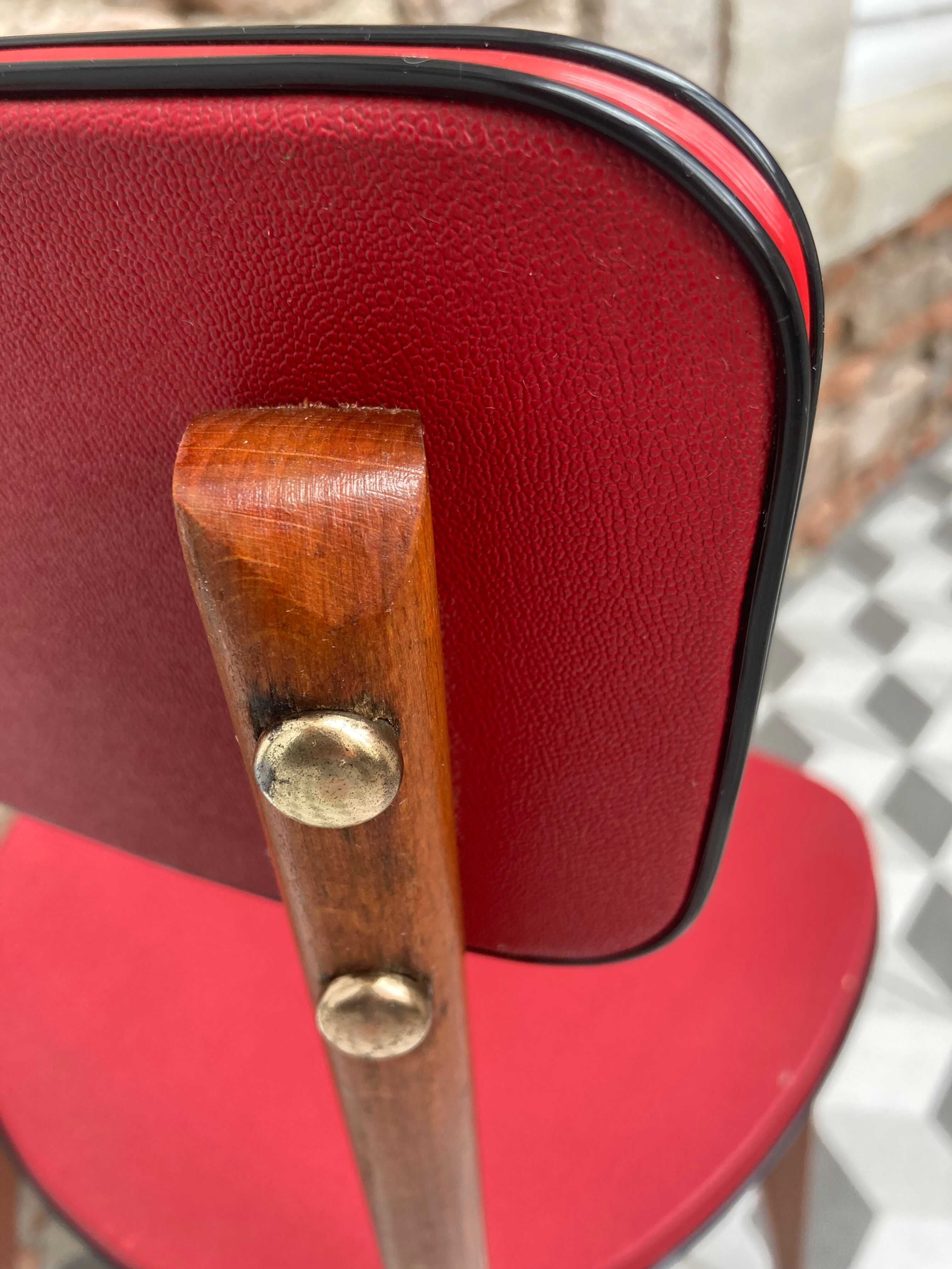 Skaï chair 60s