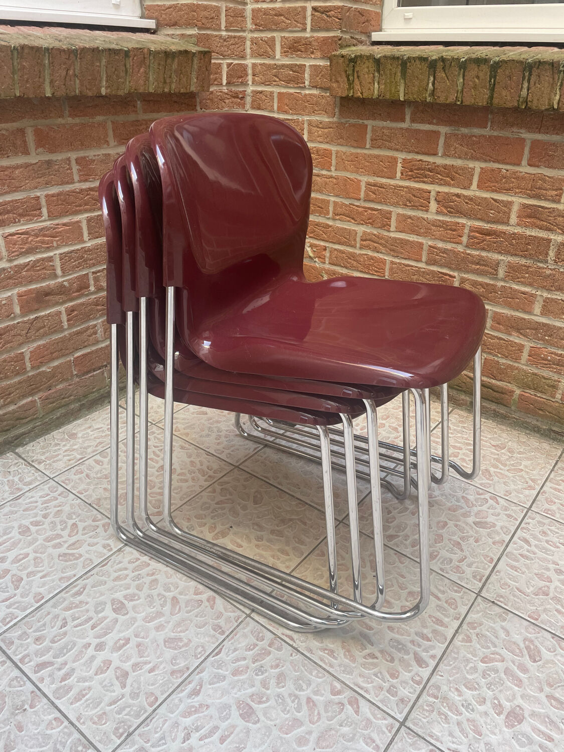 Série de 4 chaises smk 400 drabert