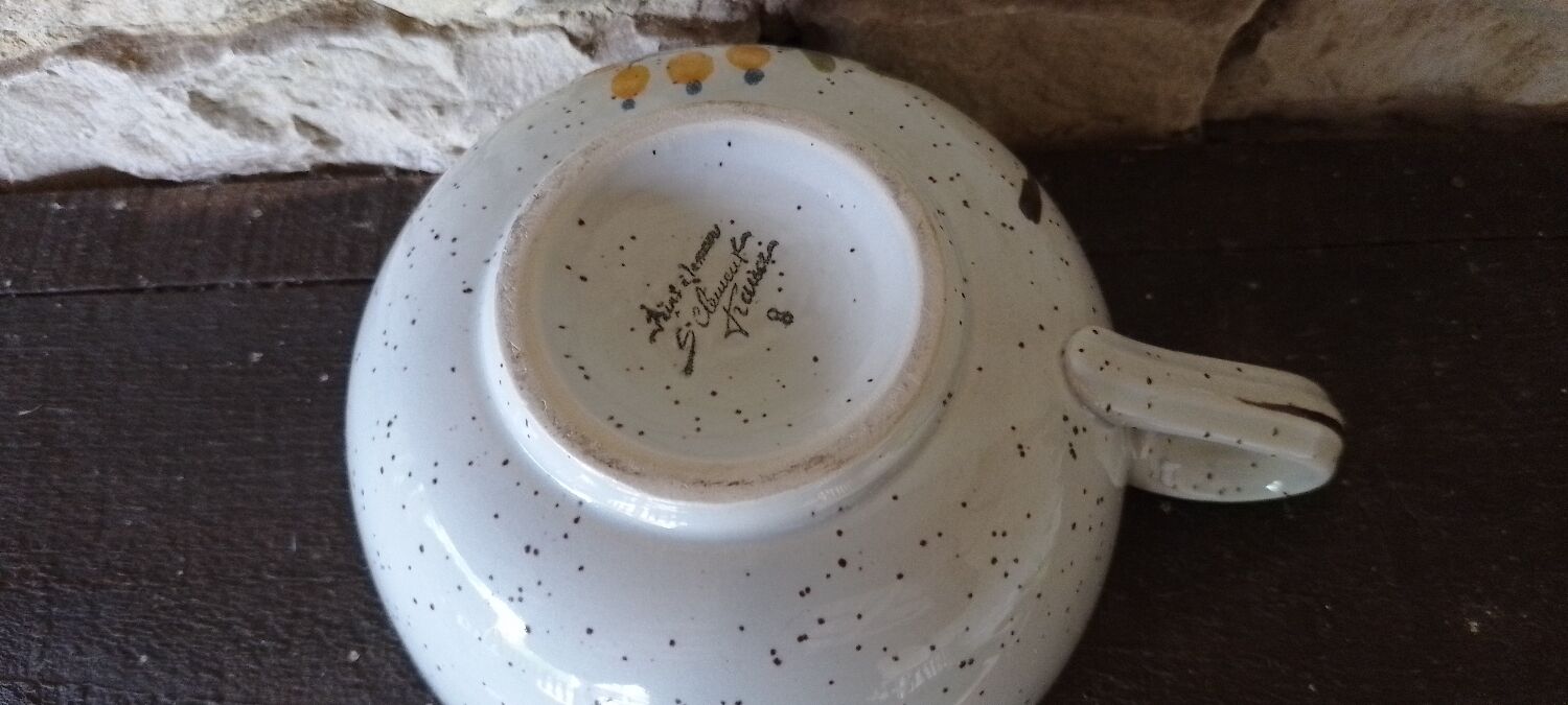 Vintage stoneware bowl