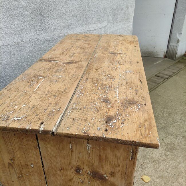 Natural wood buffet