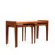 Erling Torvits for Heltborg Møbler 1960s Teak Nesting Tables