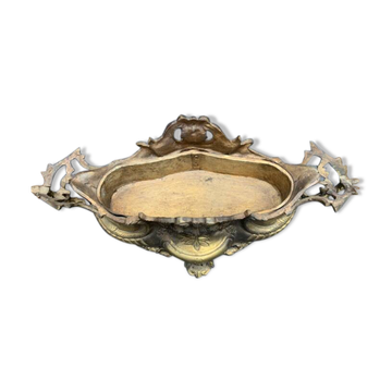 Jardiniere/centre de table style louis xv en bronze fin 19 eme siecle
