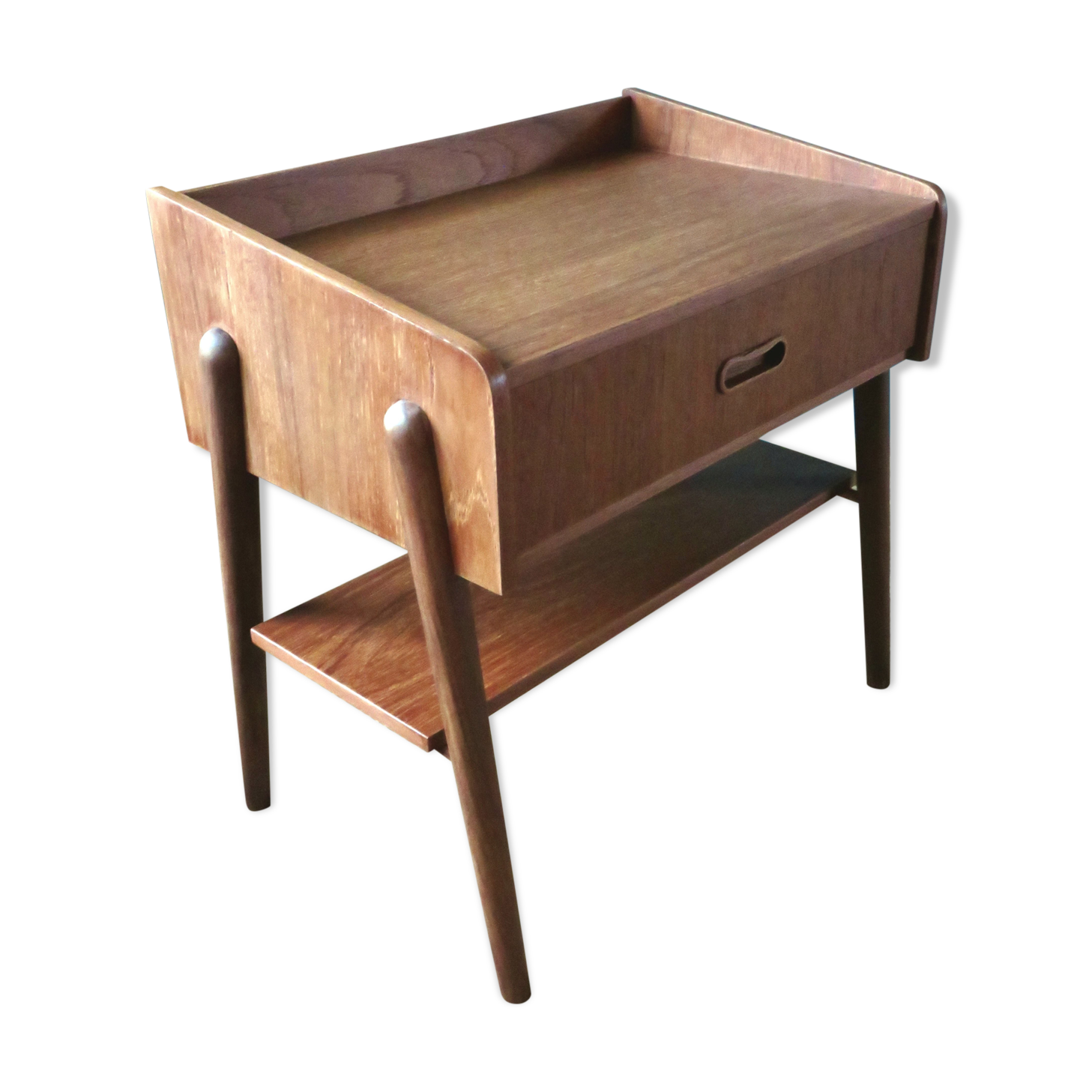 Bedside table with drawer. Denmark 1955