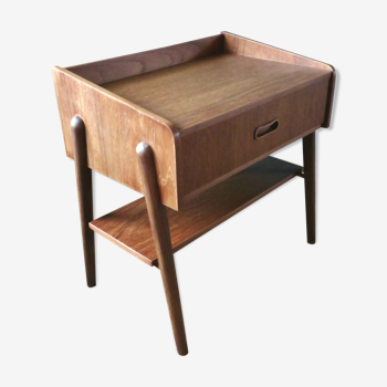 Bedside table with drawer. Denmark 1955