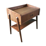 Bedside table with drawer. Denmark 1955