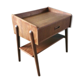 Bedside table with drawer. Denmark 1955