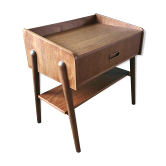 Bedside table with drawer. Denmark 1955