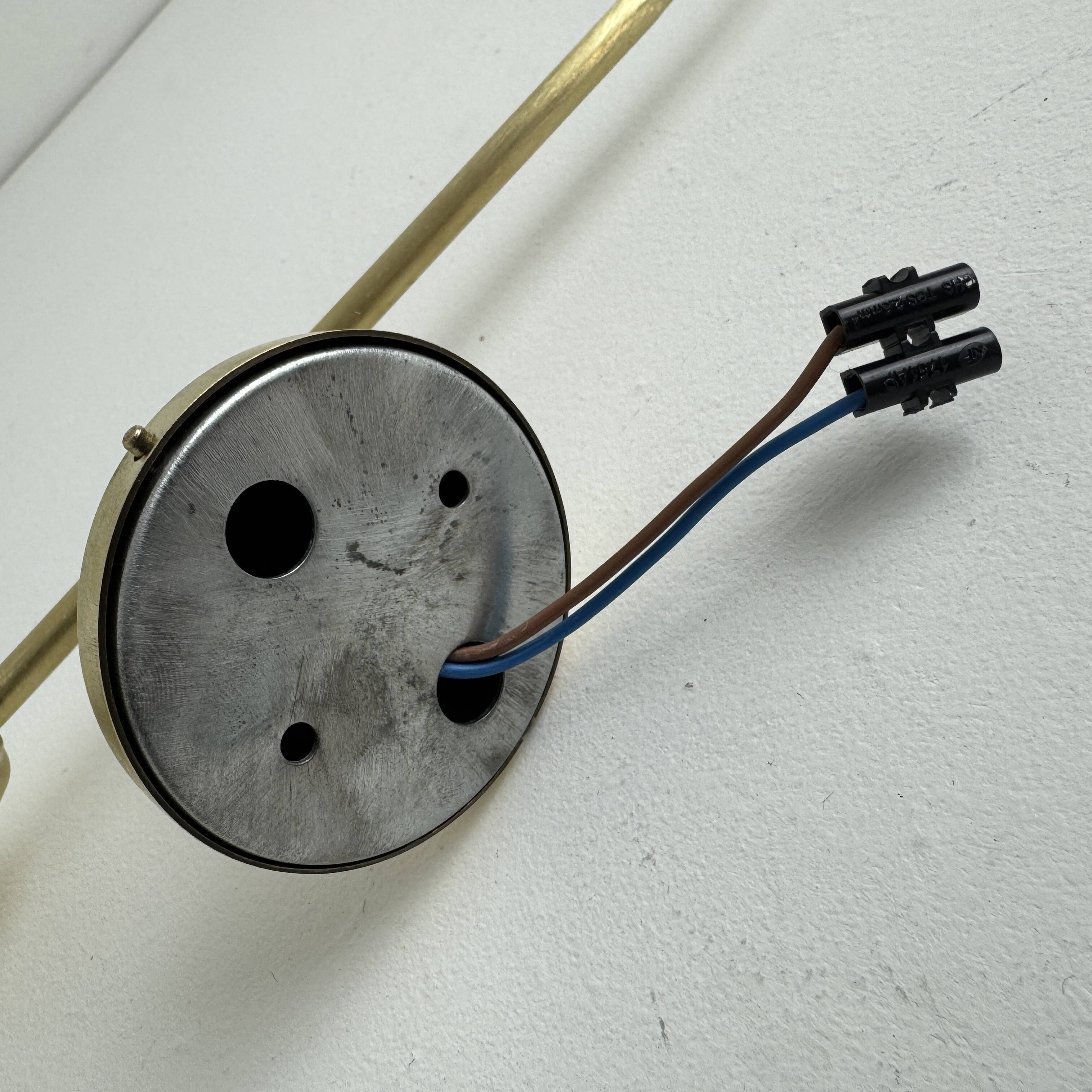 Pair of vintage "maison arlus" wall lights