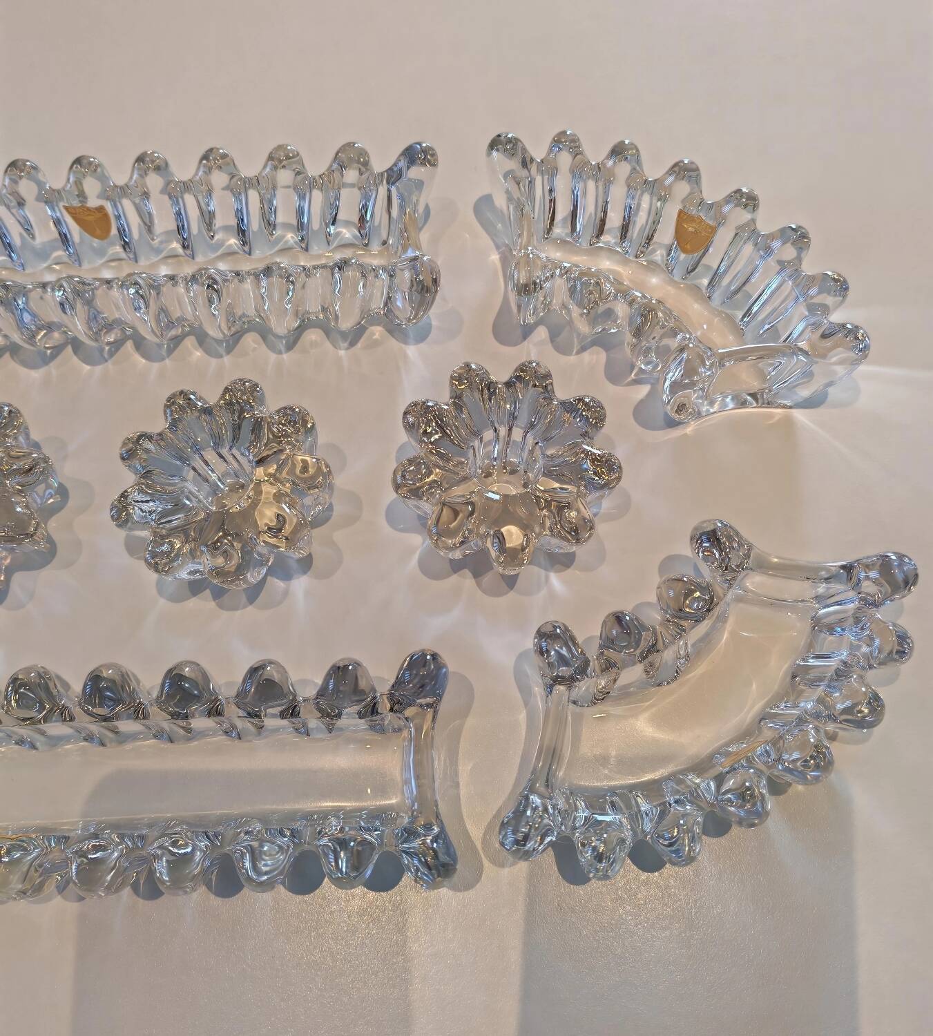 Centre de table cristal